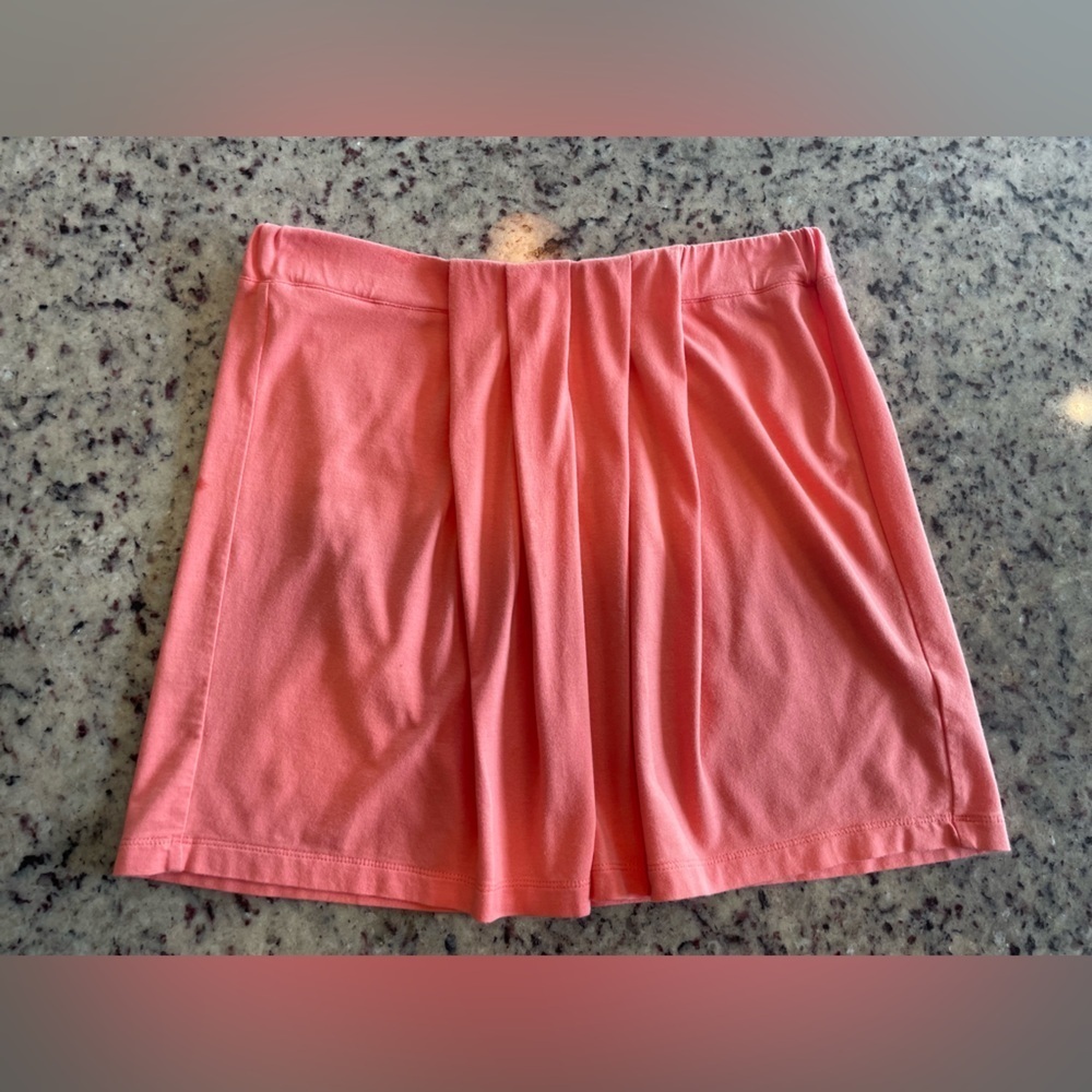 Women’s J.Crew Coral Pleated Skirt Sz XS